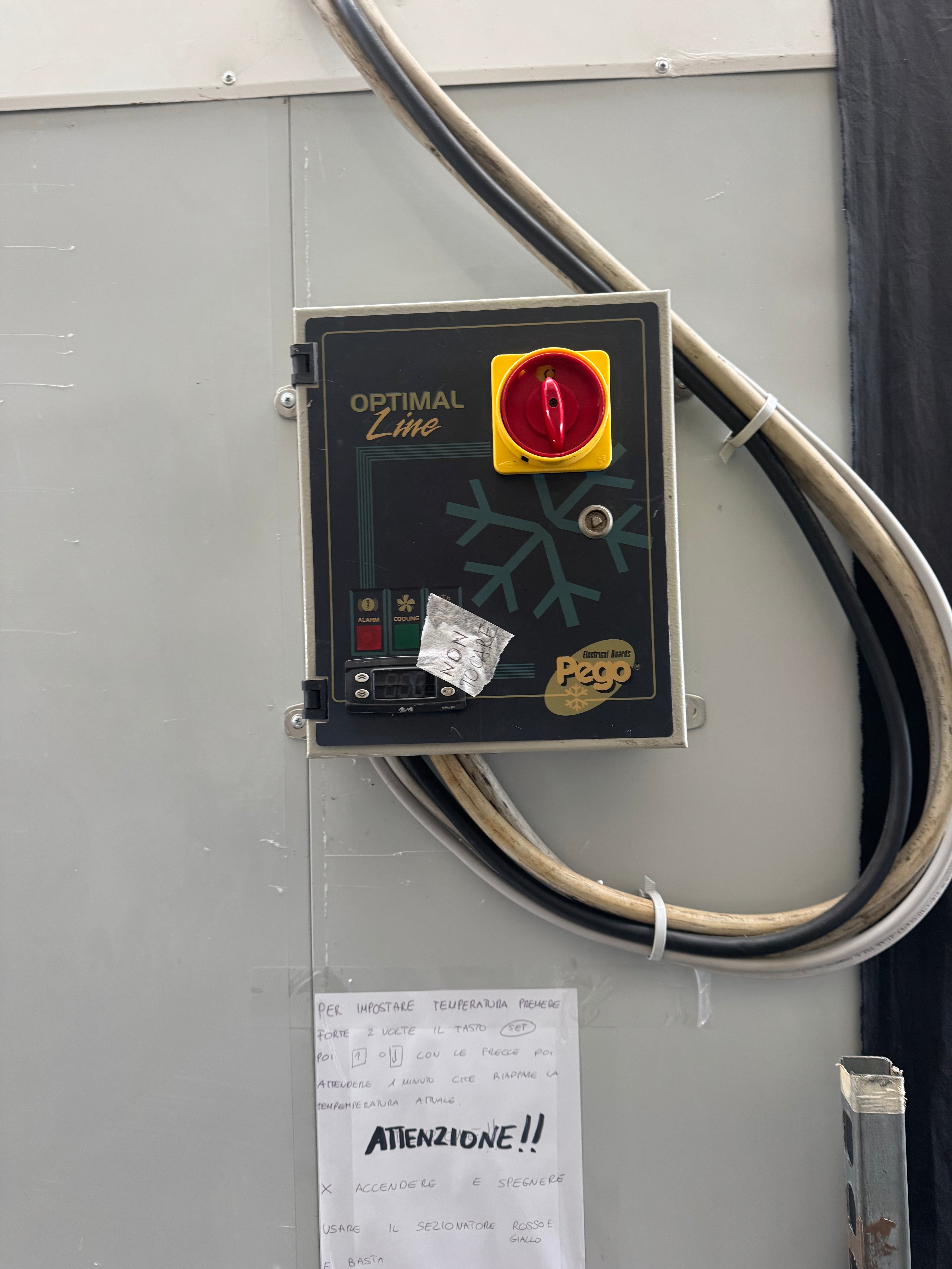 Cella frigorifera positiva 380kw -
trifase fino a 35m2