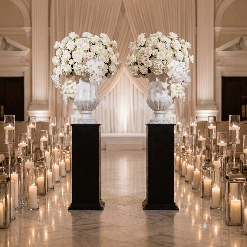 Set 2 Pilastri + 2 Coppe - Usato