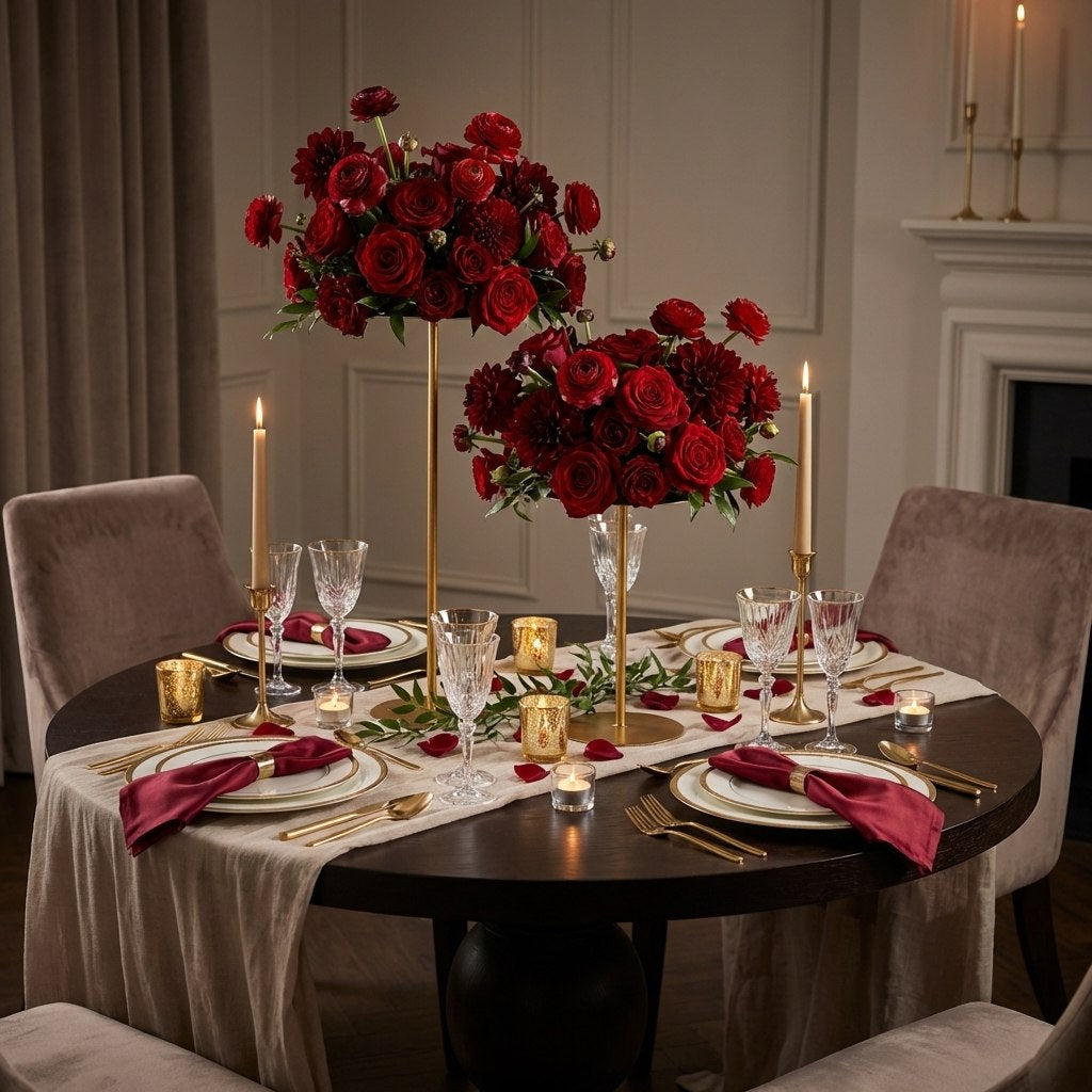 Set 7 alzate in ferro color oro - Usato