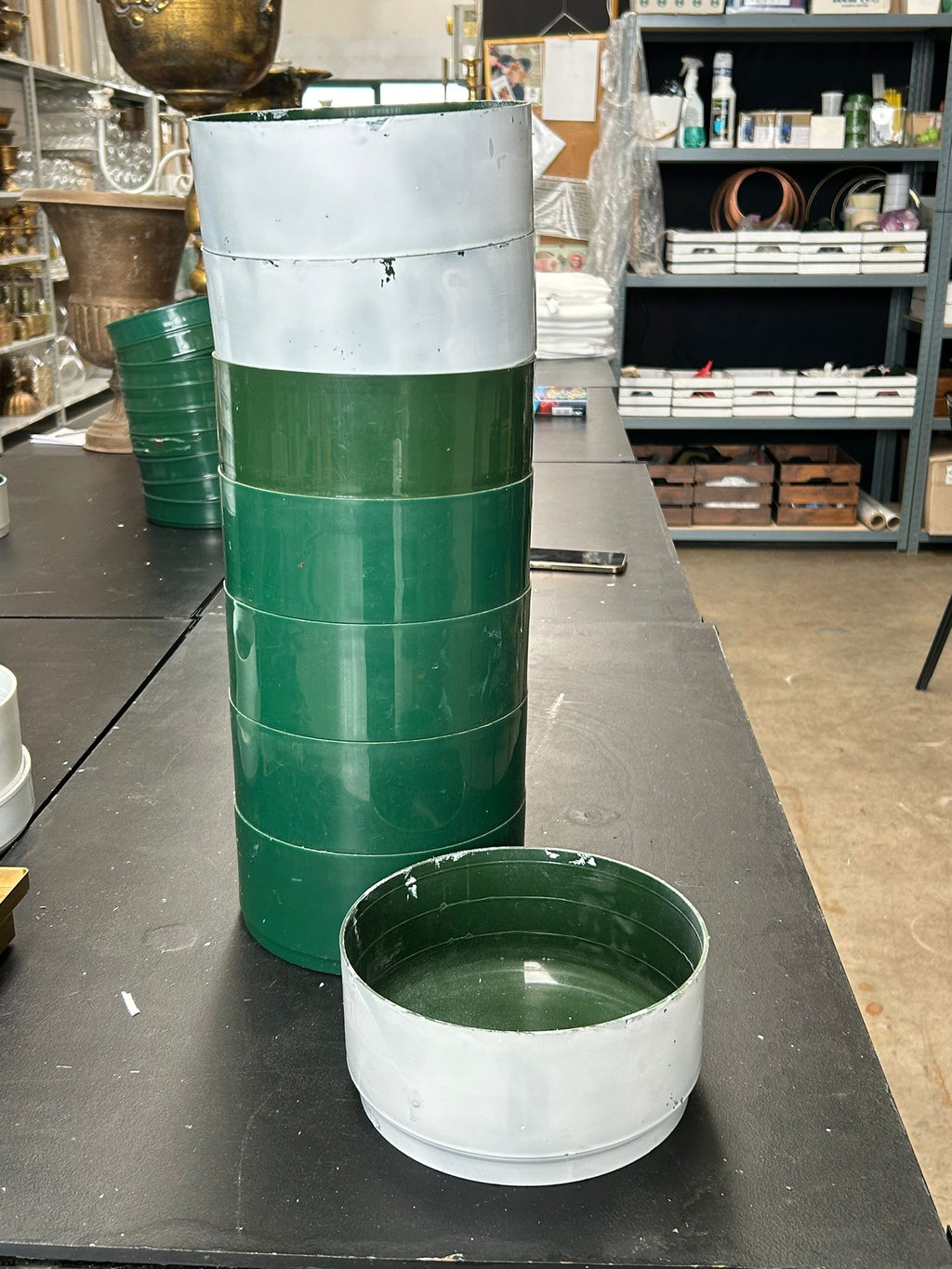 Ciotola cilindrica portaspugna – Ø20 cm – usato