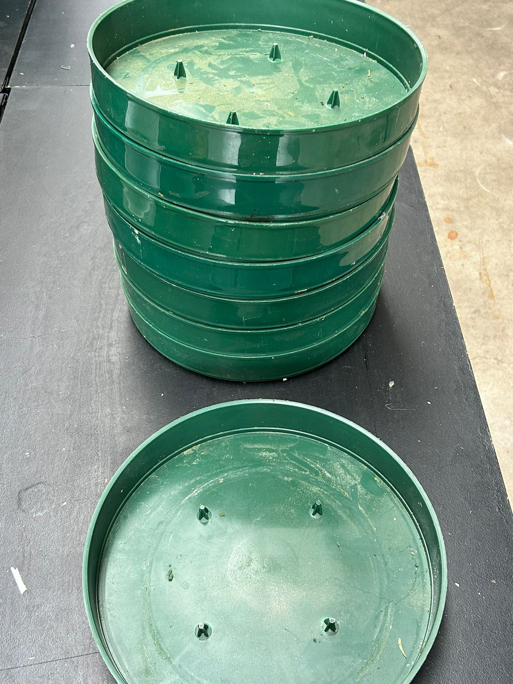 Ciotola cilindrica portaspugna – Ø30 cm – usato