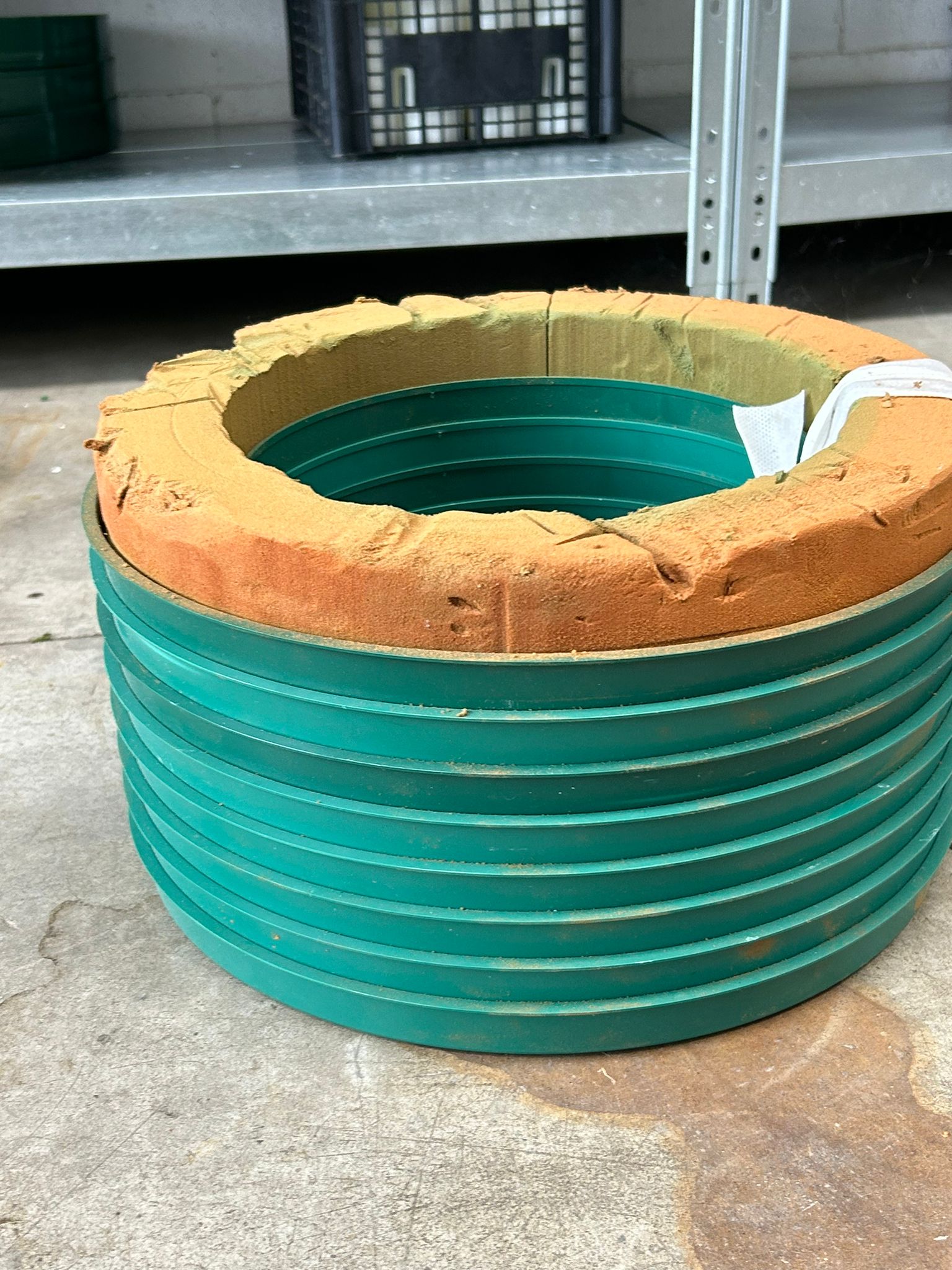 Spugna e base a incastro – Ø 35 cm - usato