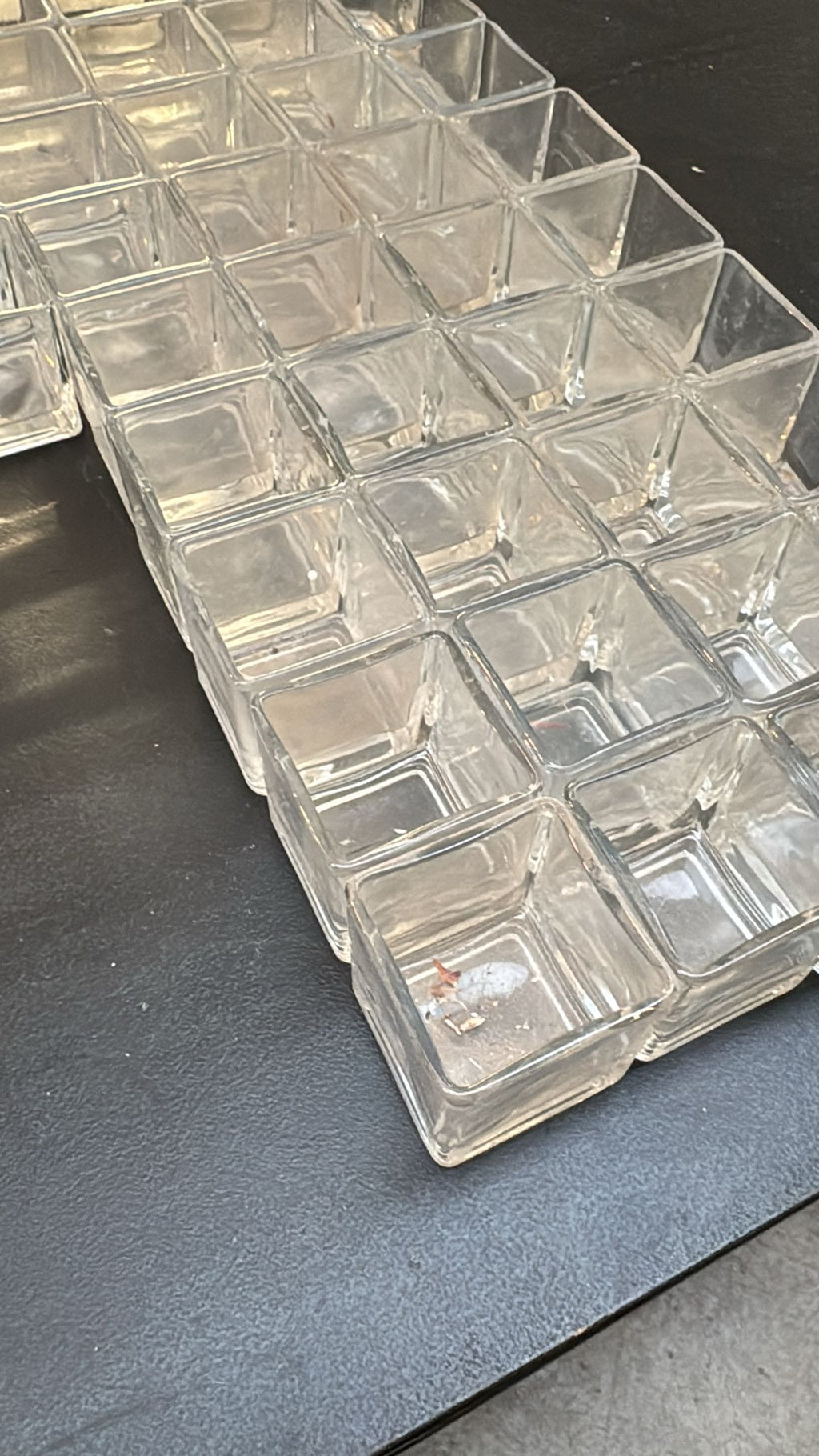 Vasetto Porta Candela in Vetro - usato