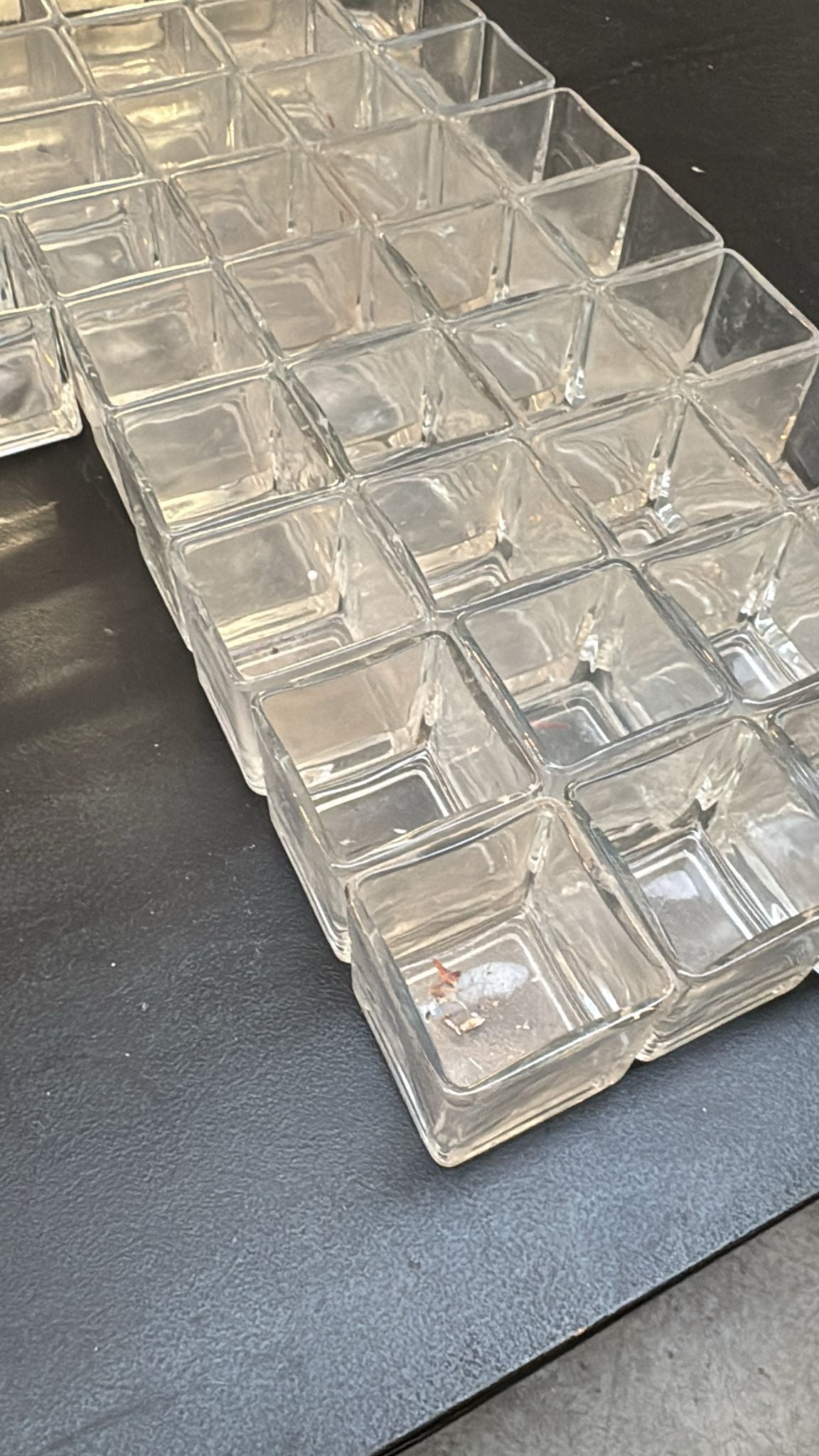 Vasetto Porta Candela in Vetro - usato