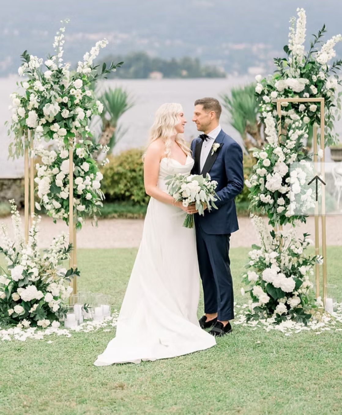 Struttura Arco Backdrop scomponibile in ferro – H180 cm L40x40 cm - usato