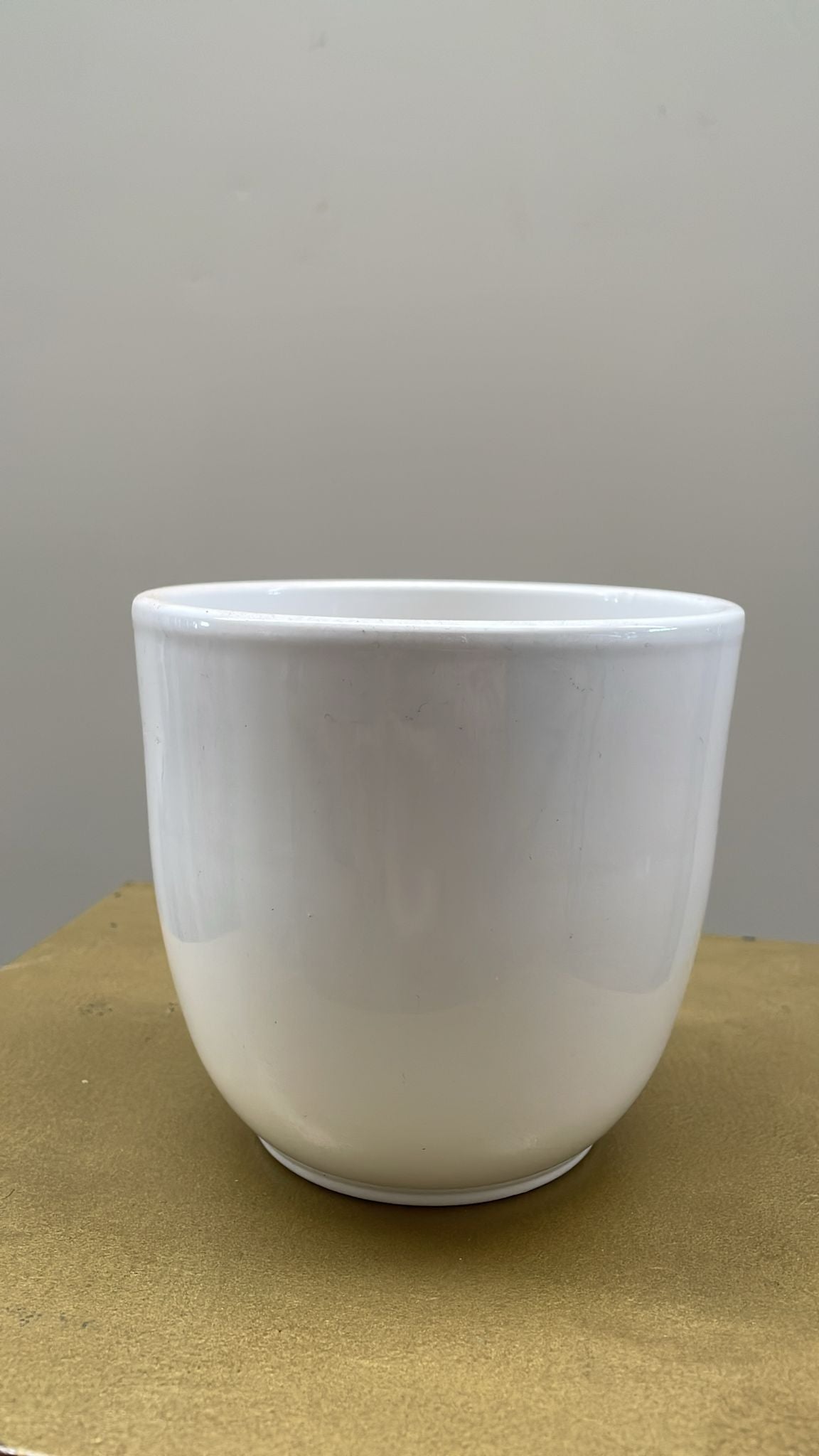 Vasetto in ceramica grande – D11,5 cm H12,5 cm – usato