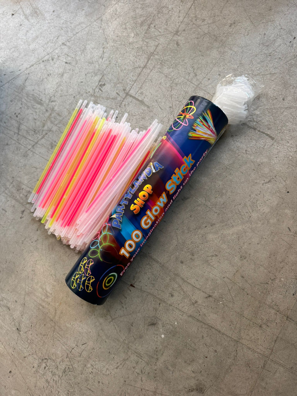 Set di glow stick luminosi - Usato