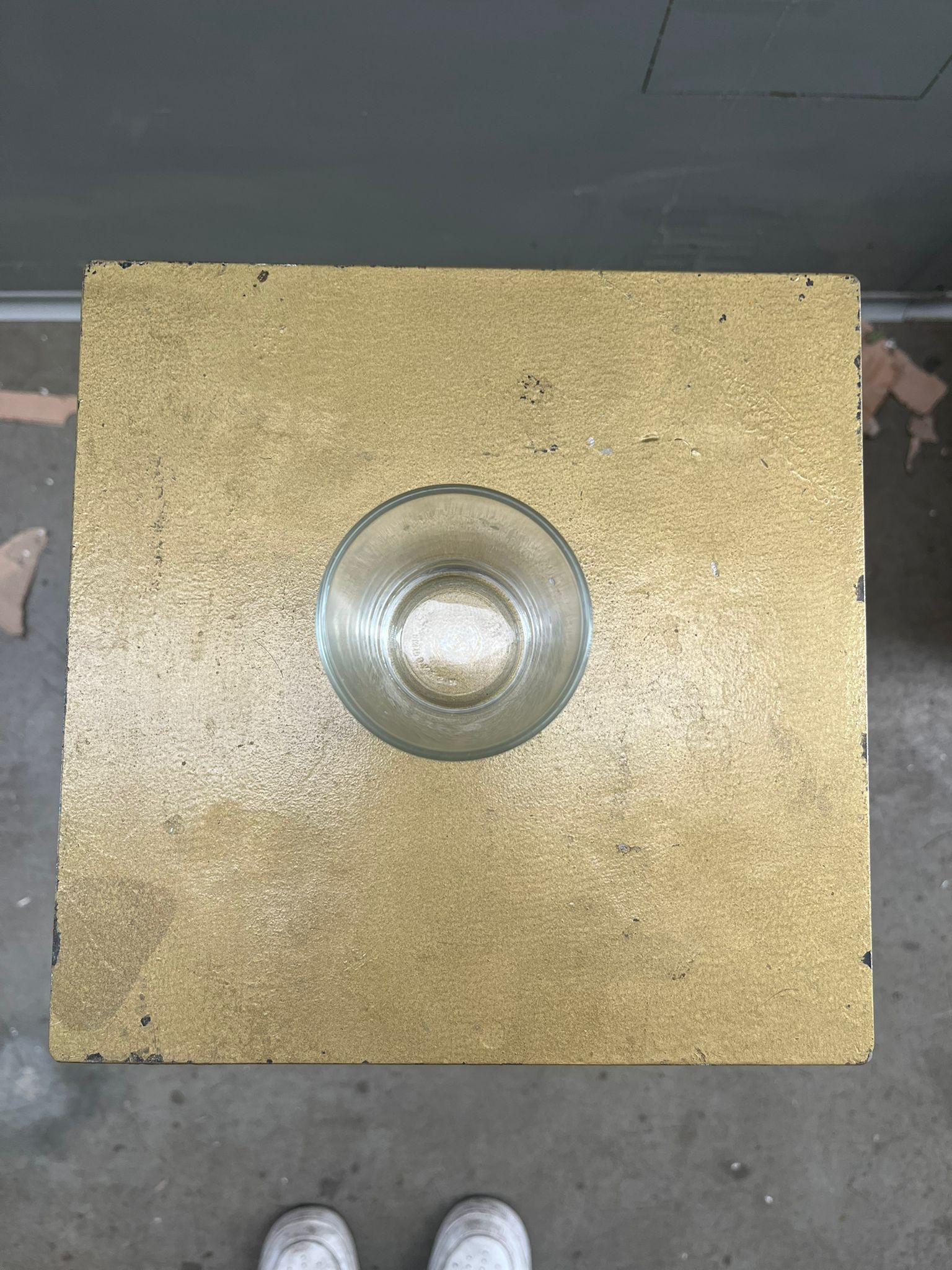 E - Bicchiere in vetro - usato