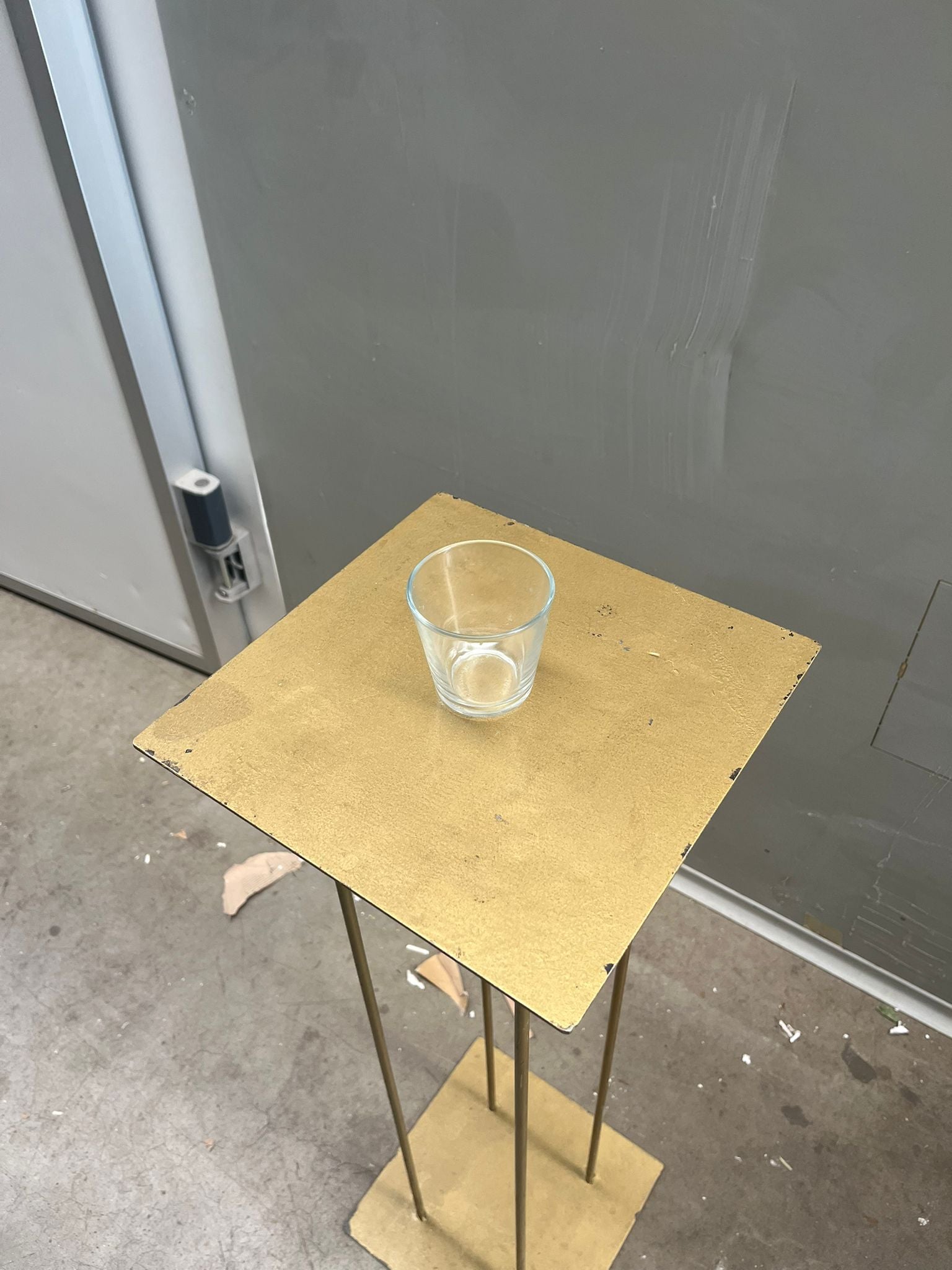 E - Bicchiere in vetro - usato