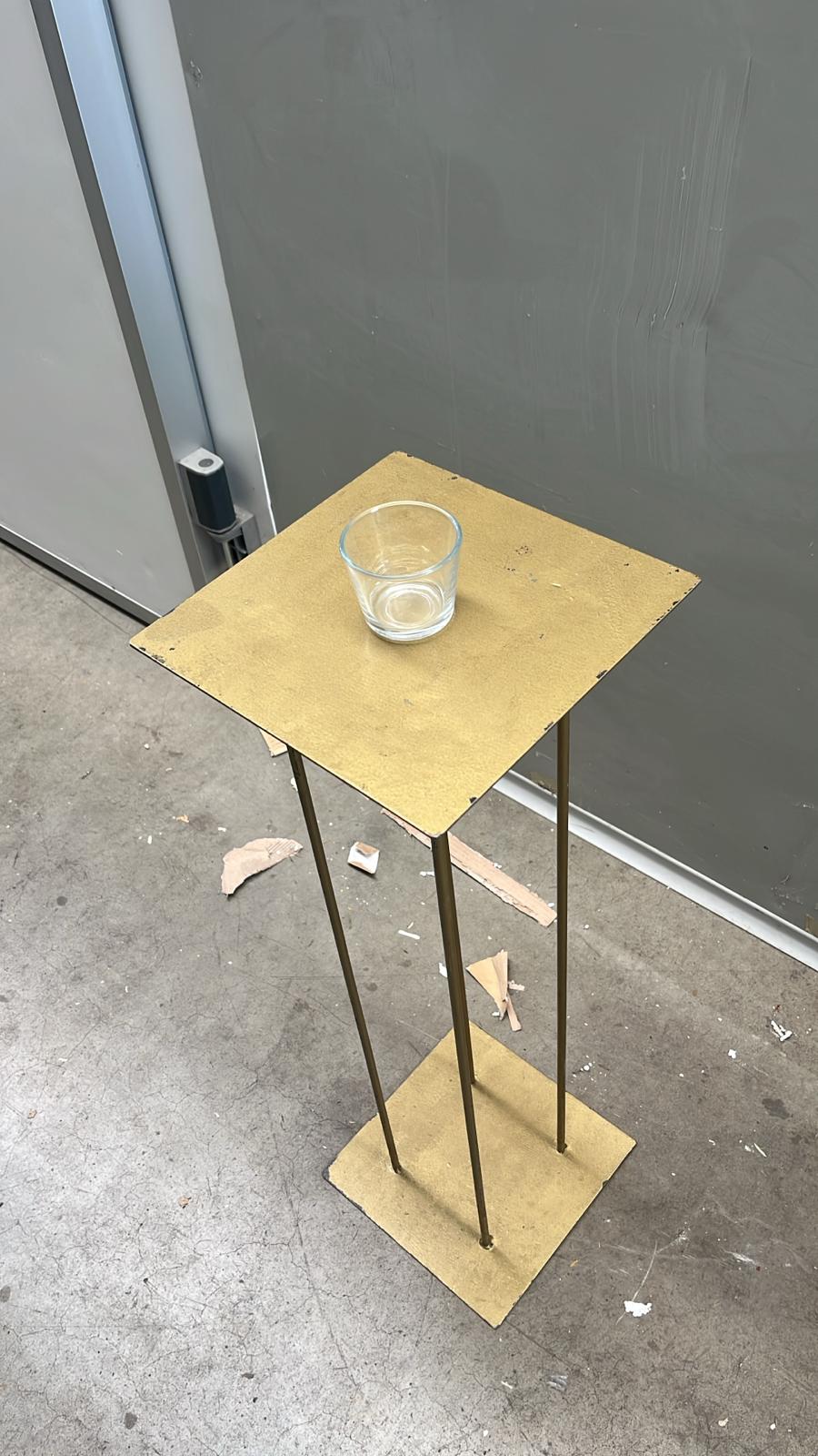 P - Bicchiere vetro - usato