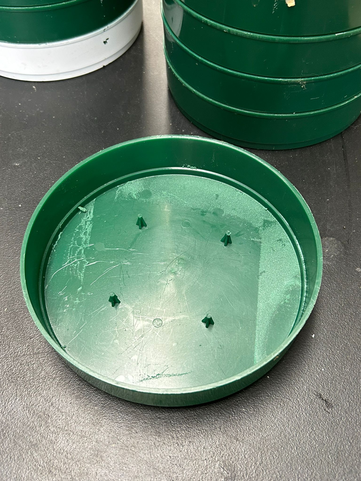 Ciotola cilindrica portaspugna – Ø18 cm – usato