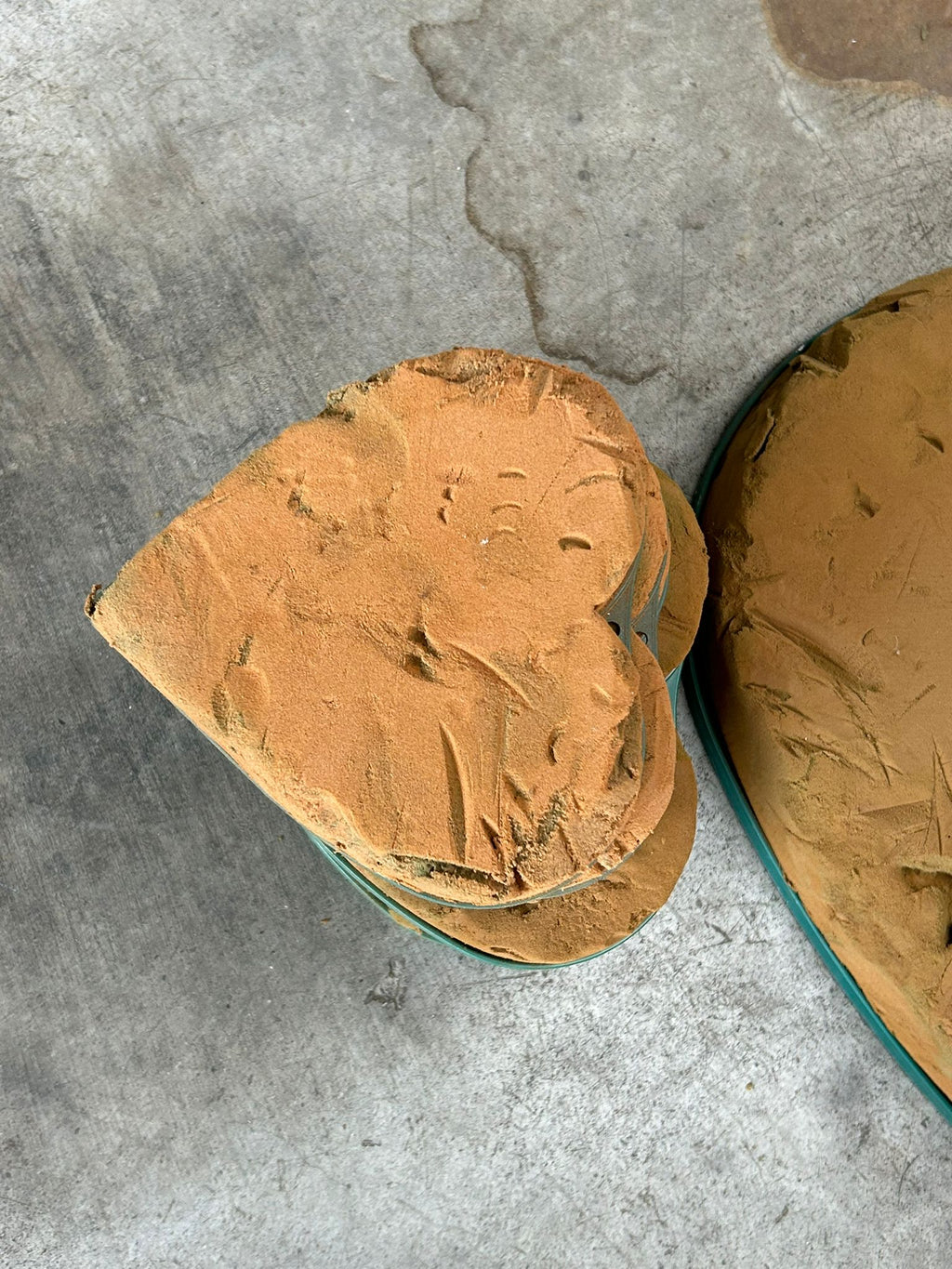 Set di cuori con spugna varie dimensioni - usato