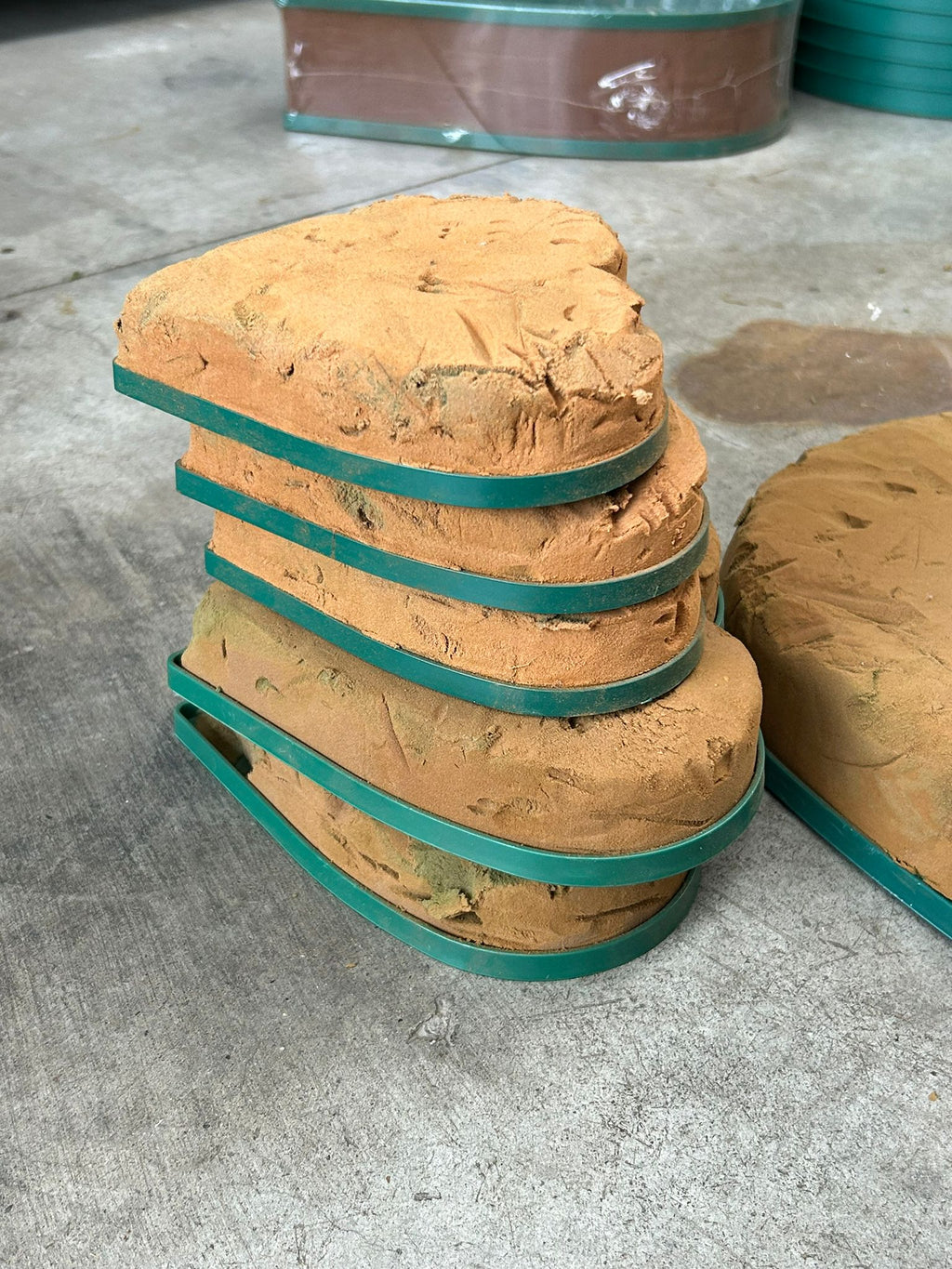 Set di cuori con spugna varie dimensioni - usato