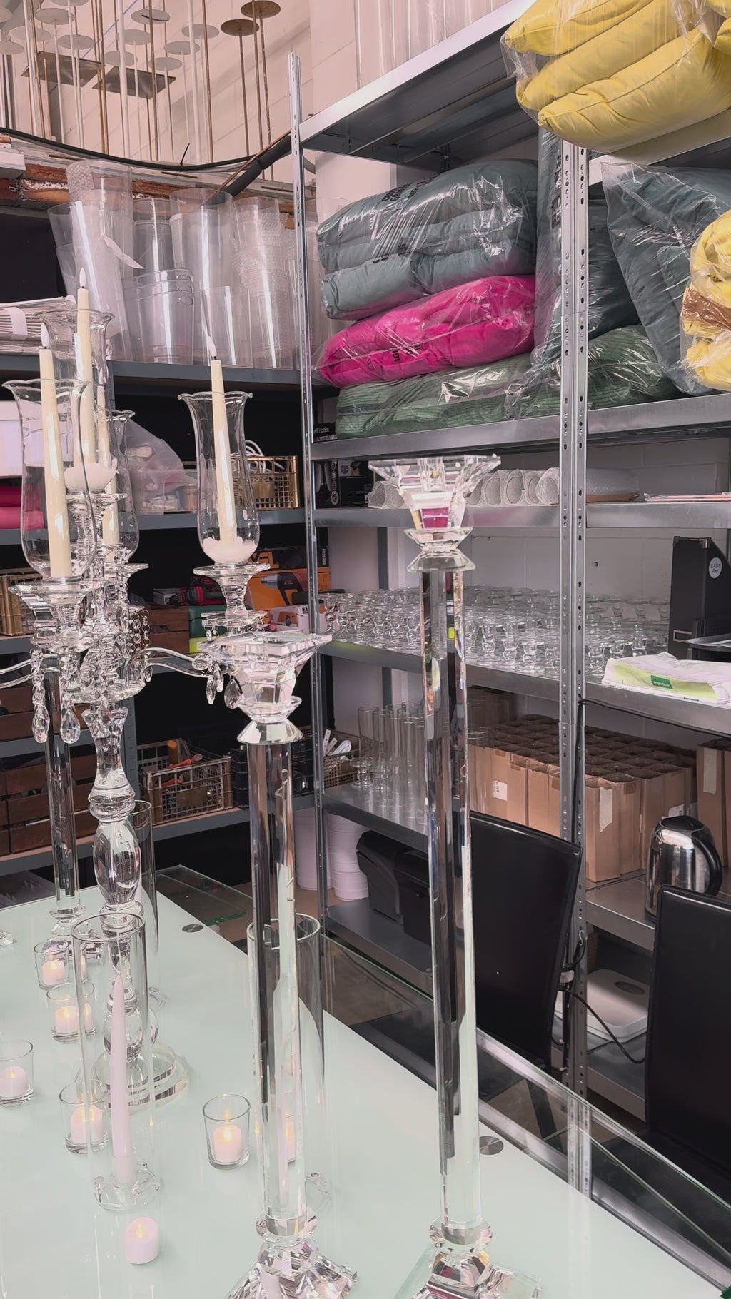 Set vetro allestimento Natale da 4 commensali - Usato