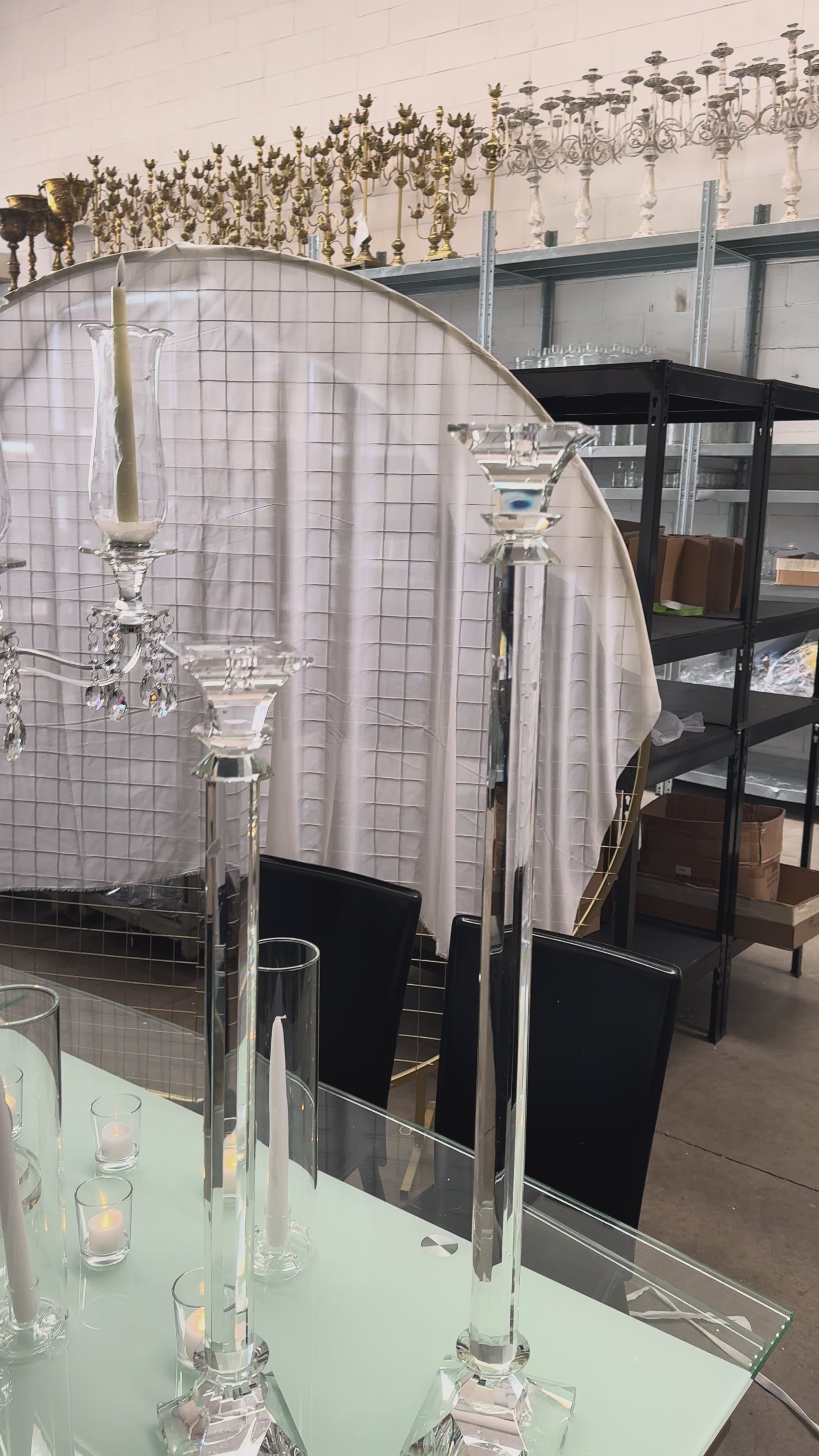 Set vetro allestimento Natale da 4 commensali - Usato